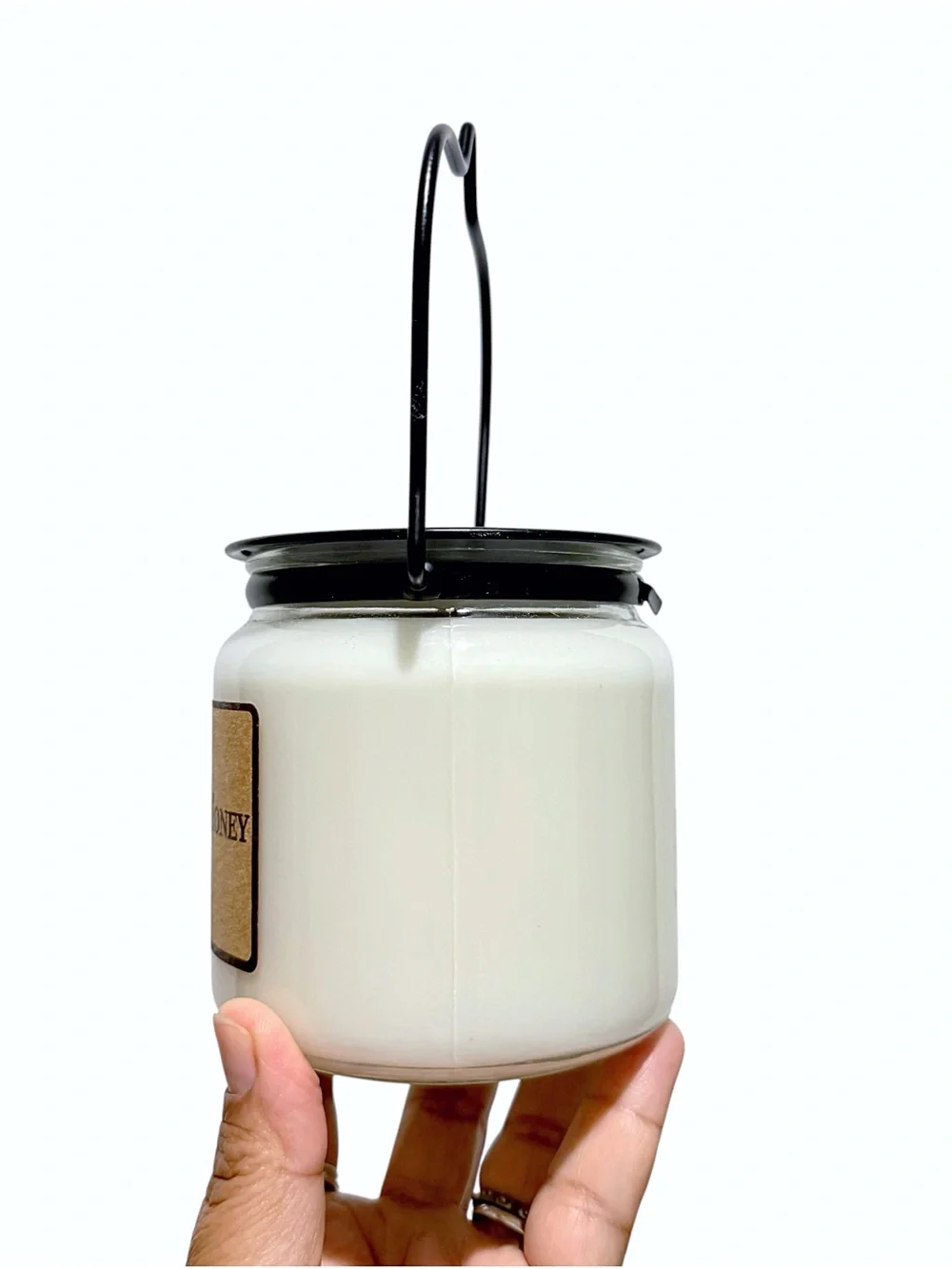Milkhouse Candle Company Oatmeal, Milk & Honey Soy Scented Candle - White